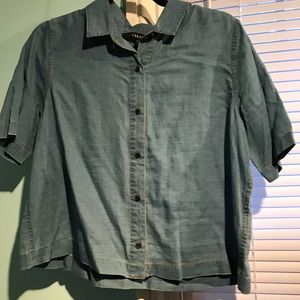 J brand denim crop top